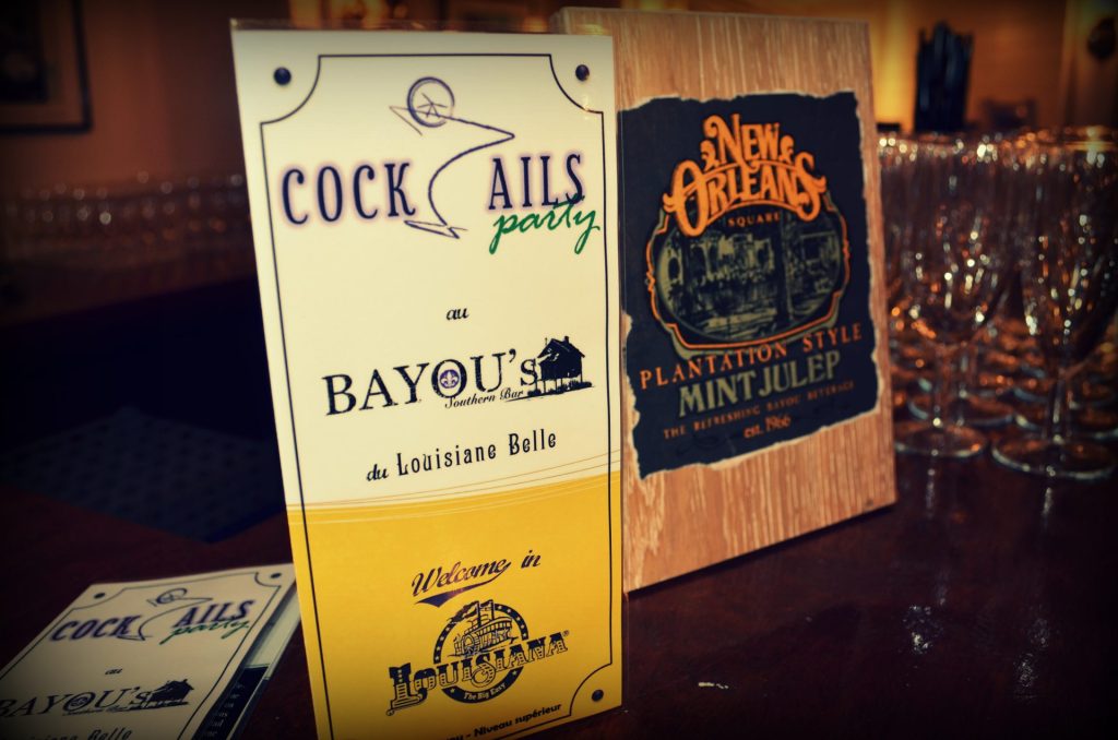 création, carterie, carte bar, cocktails, décoration, sur-mesure, thème, Louisiane, personnalisation, mariage, Décorevents, aquitaine, gironde, Bordeaux