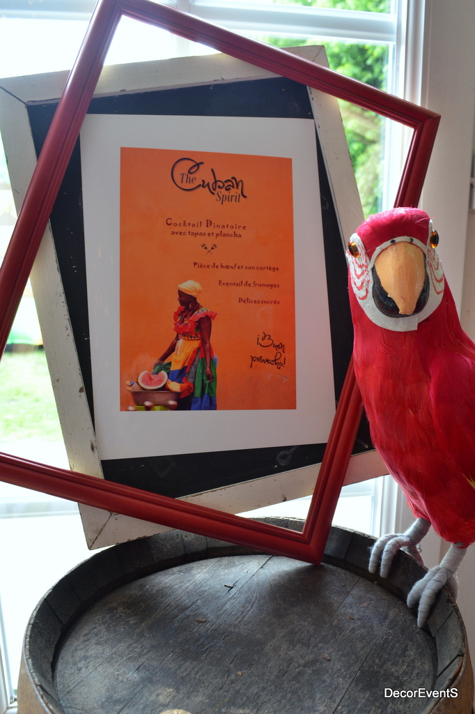 création, carterie, menu, décoration, sur-mesure, thème, cuba, personnalisation, mariage, Décorevents, aquitaine, gironde, Bordeaux