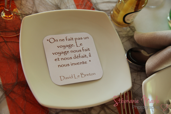 création, carterie, menu, nom de table, décoration, sur-mesure, thème, voyage, citation, personnalisation, mariage, Décorevents, aquitaine, gironde, Bordeaux