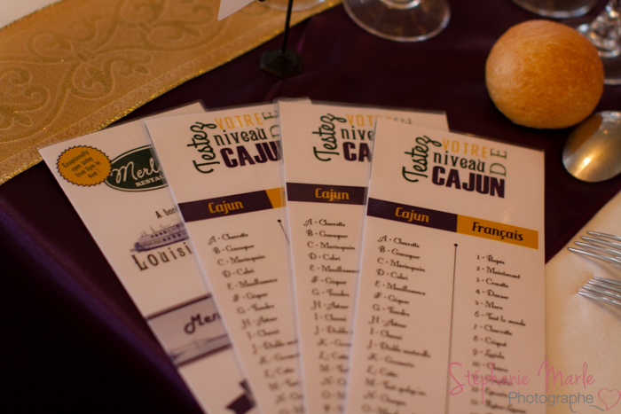 création, carterie, menu, décoration, sur-mesure, thème, louisiane, personnalisation, mariage, Décorevents, aquitaine, gironde, Bordeaux