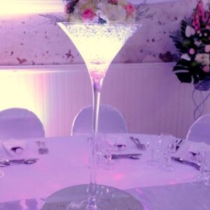 lumière, pile, led, étanche, centre, table, vase, location, décoration, mariage, Décorevents, Gironde, Bordeaux, aquitaine