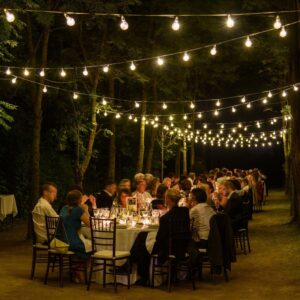 guirlande, guinguette, lumineuse, led, blanc, chaud, champêtre, lumières, location, décoration, mariage, fête, Décorevents, Gironde, Bordeaux, aquitaine