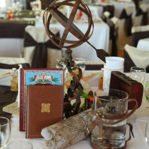voyage, centre, table, vintage, rétro, location, décoration, mariage, Décorevents, Gironde, Bordeaux, aquitaine, astrolabe