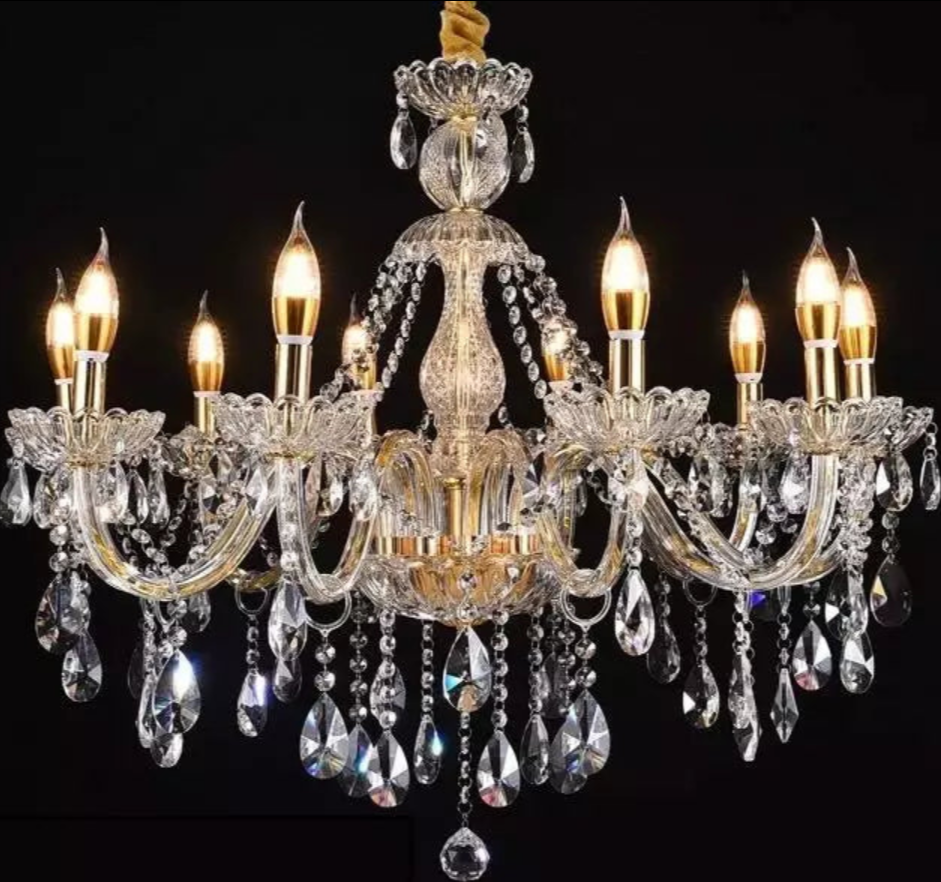 lustre, cristal, pampilles, château, vintage, décoration, mariage, location, Decorevents, Gironde, Bordeaux, Aquitaine